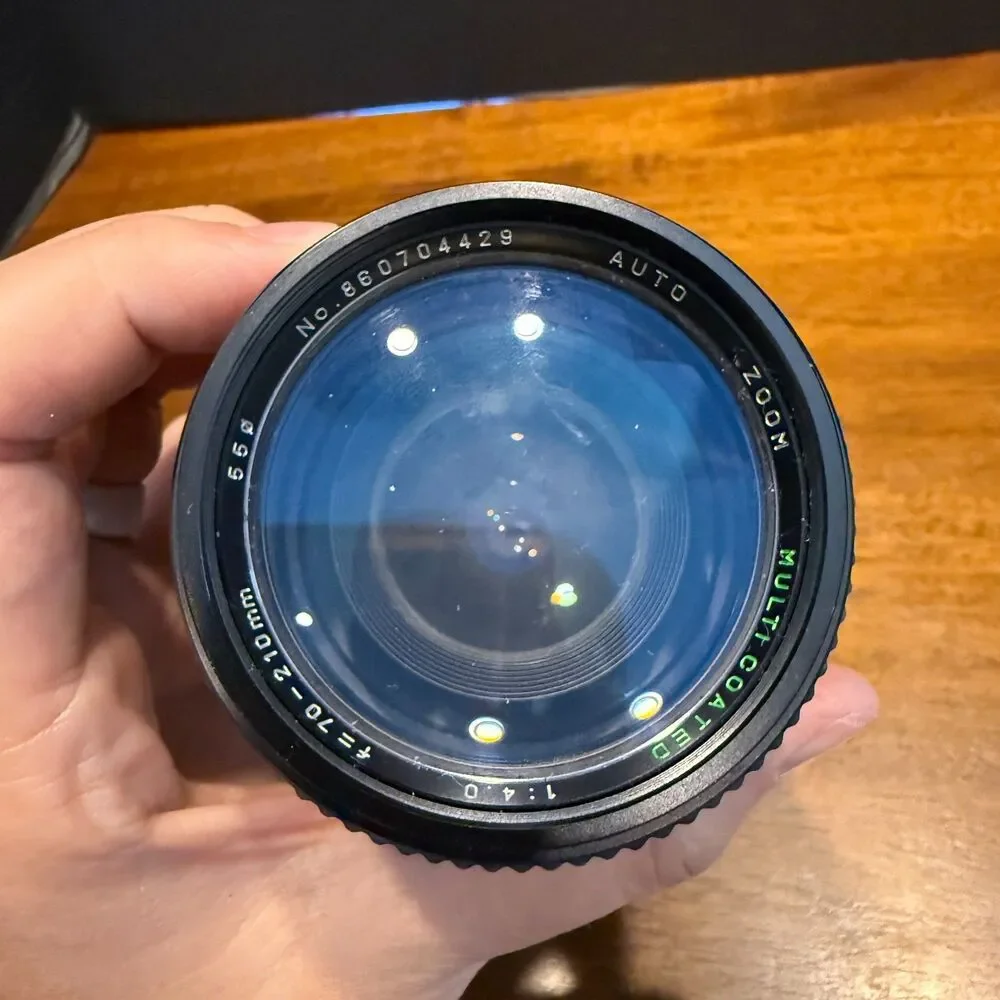 Sears Auto Zoom Multi Coated 70mm-210mm 1:4.0 M42 Manual Focus Lens
